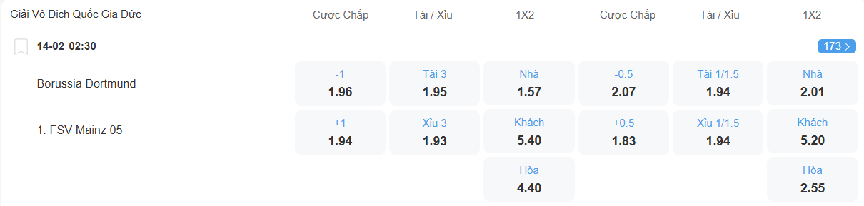 Tỉ lệ kèo Dortmund vs Mainz nhan-dinh-soi-keo-dortmund-vs-mainz-luc-02h30-ngay-14-2-2026-2
